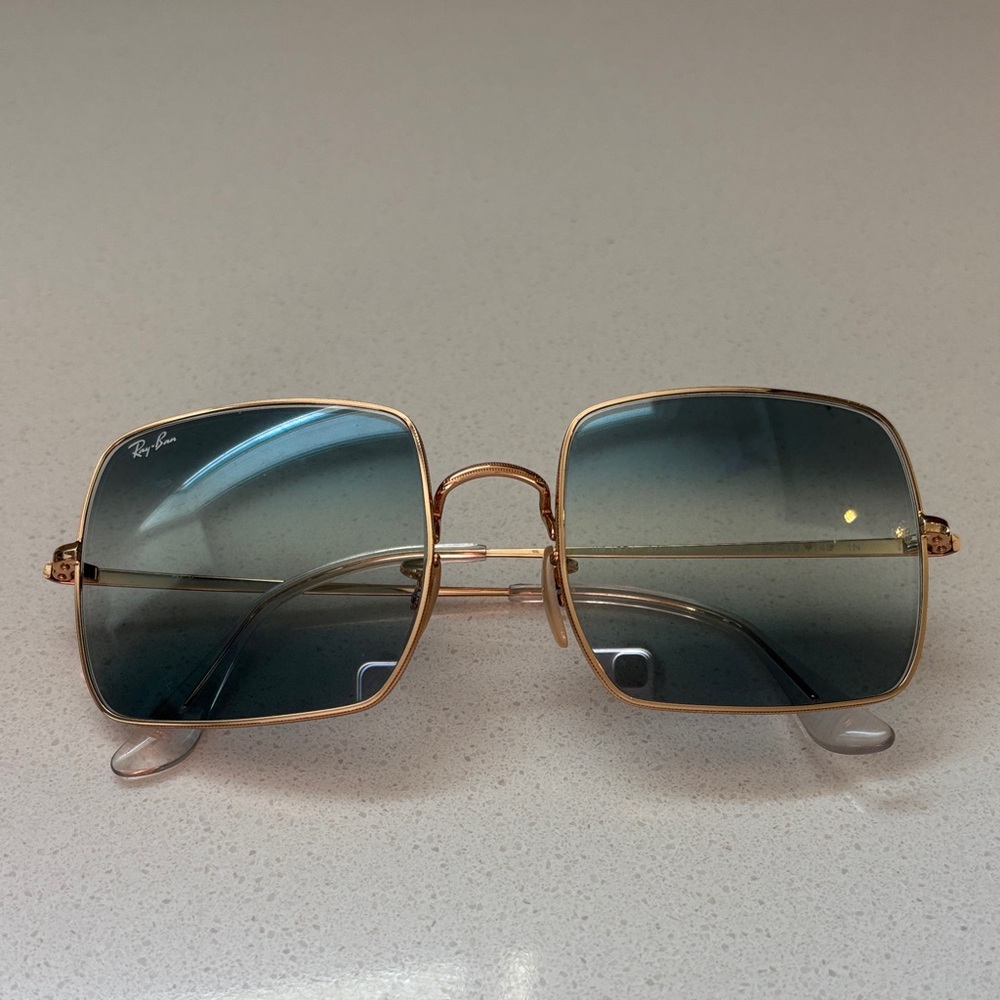 Ray-Ban Gold Frame with Gray Lenses